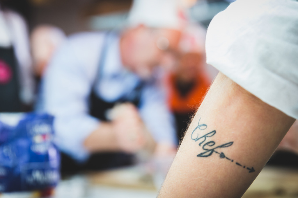 Il tatuaggio di uno Chef
