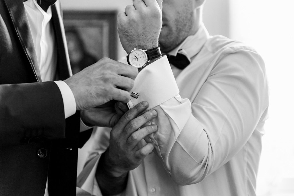 Fotografo Matrimonio Monza Un dettaglio dell'orologio dello sposo