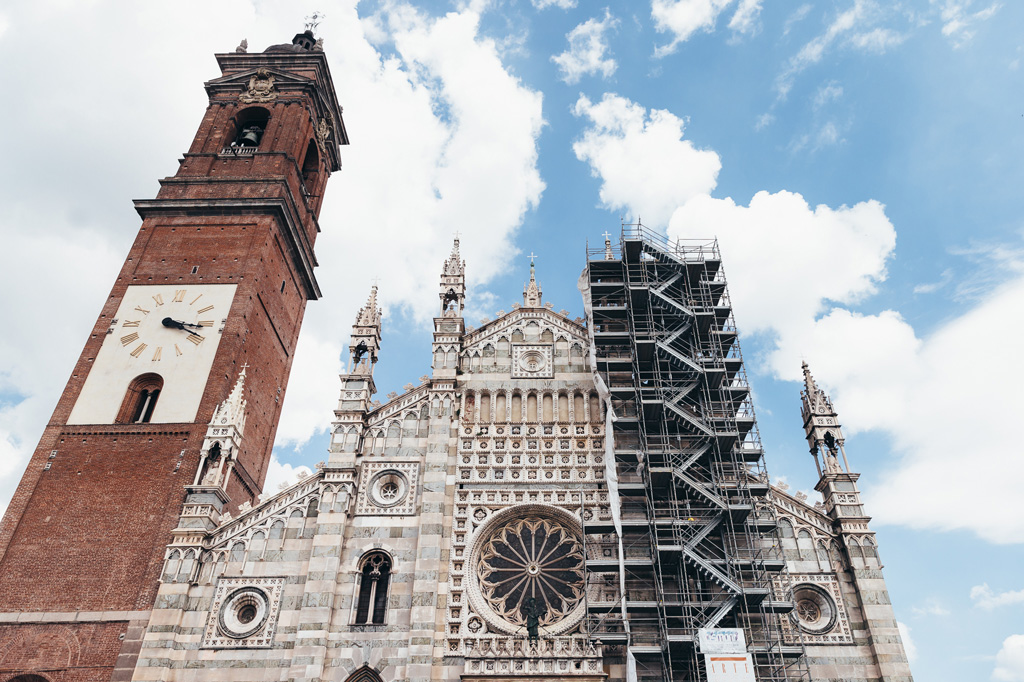 Fotografo Matrimonio Monza Una panoramica del Duomo di Monza