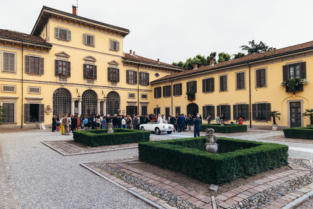 Fotografo Matrimonio Monza Una panoramica di Villa Rivolta di Bresso