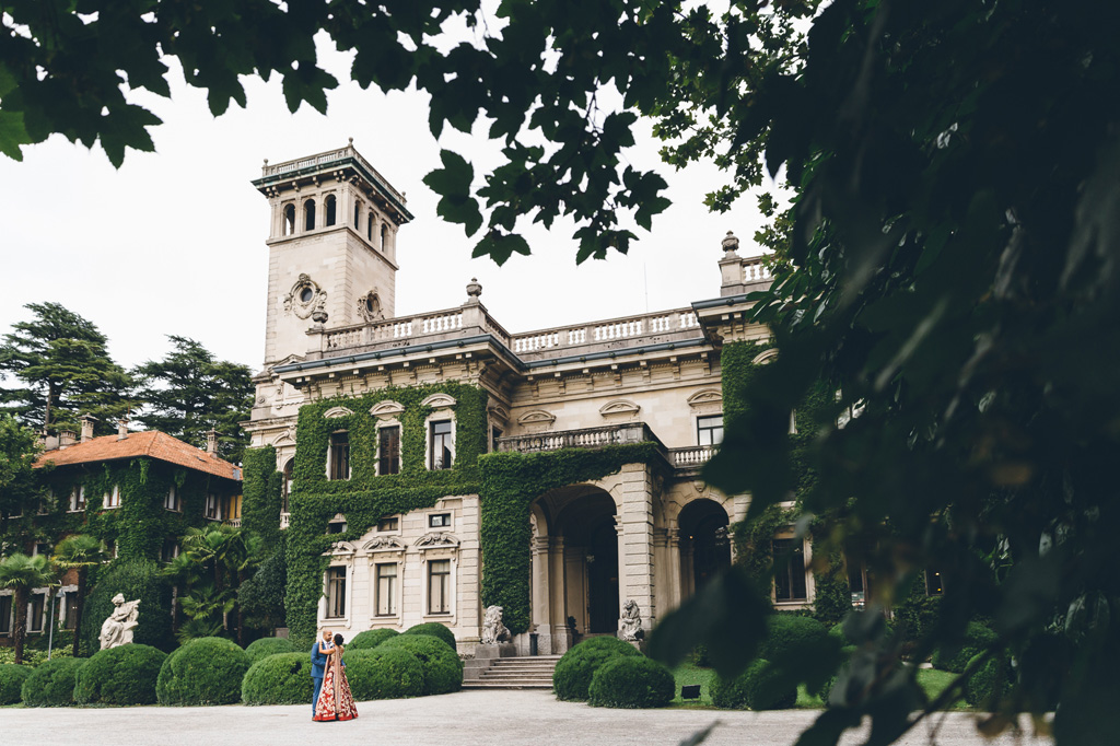 La splendida location di Villa Erba ripresa dal fotografo Alessandro Della Savia