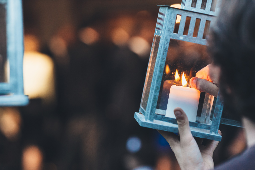 Fotografo Matrimonio Pavia Il dettaglio di una candela