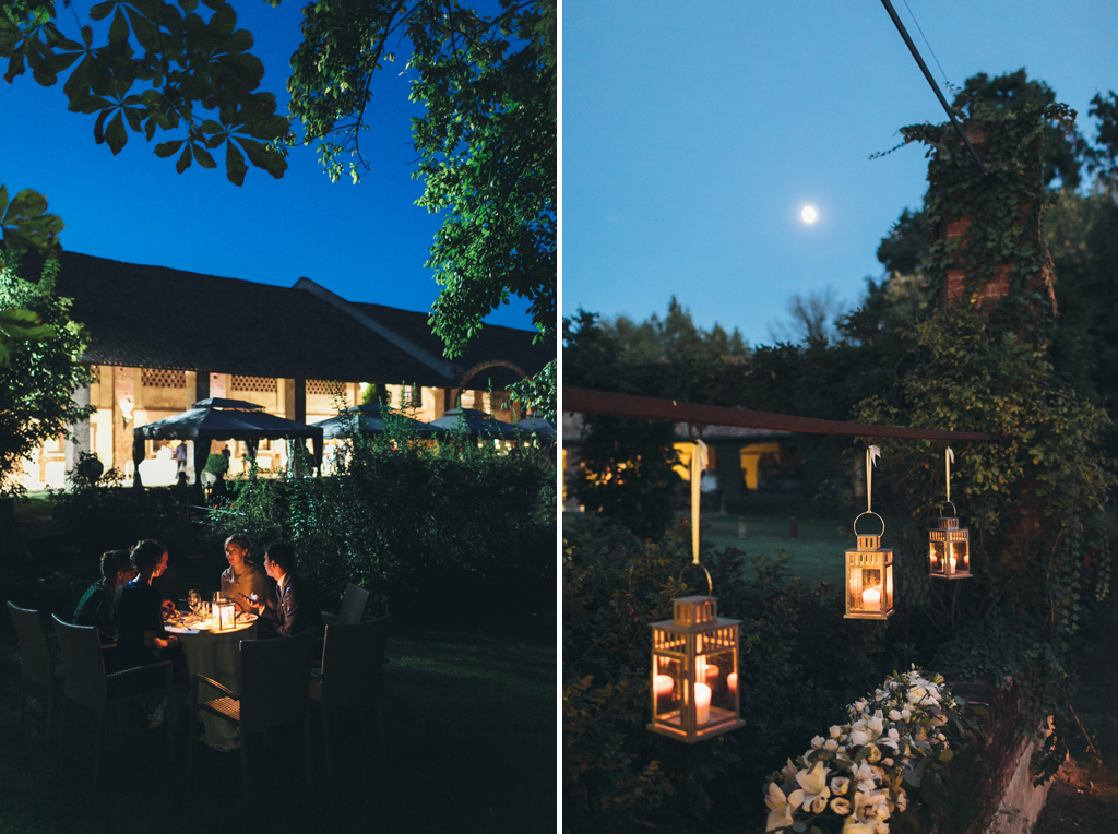 Fotografo Matrimonio Pavia Tenuta di San Giovanni al crepuscolo in uno scatto di Alessandro Della Savia