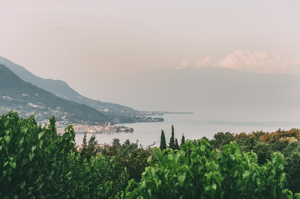 Una panoramica del Lago di Garda