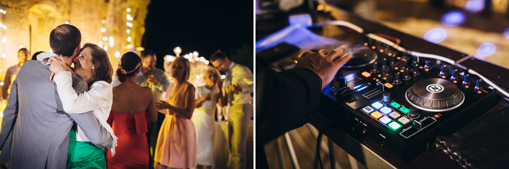 Si aprono le danze e gli invitati ballano in pista