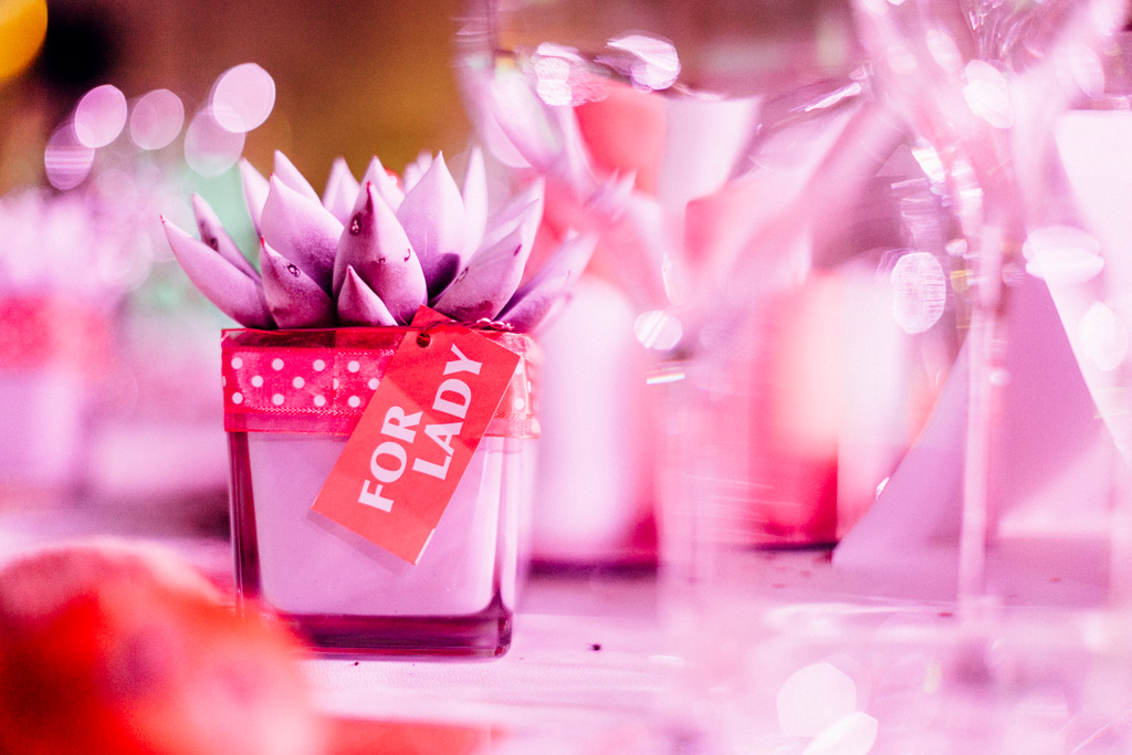 Evento Gruppo Portioli Il particolare di un regalo per una cliente o collaboratrice