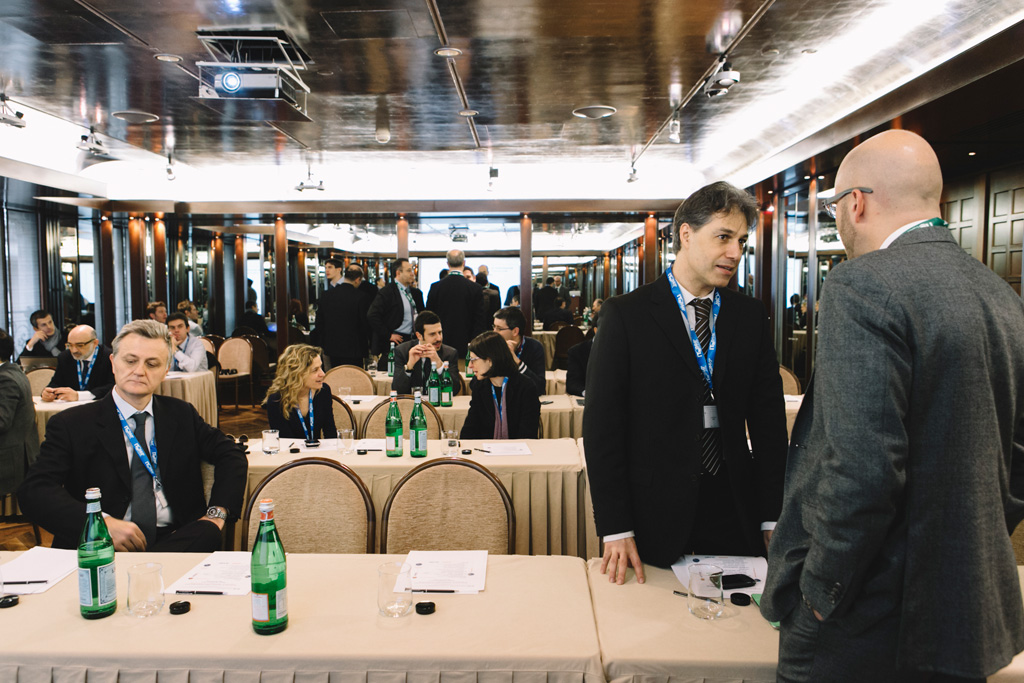 La sala interna del Park Hyatt Milano