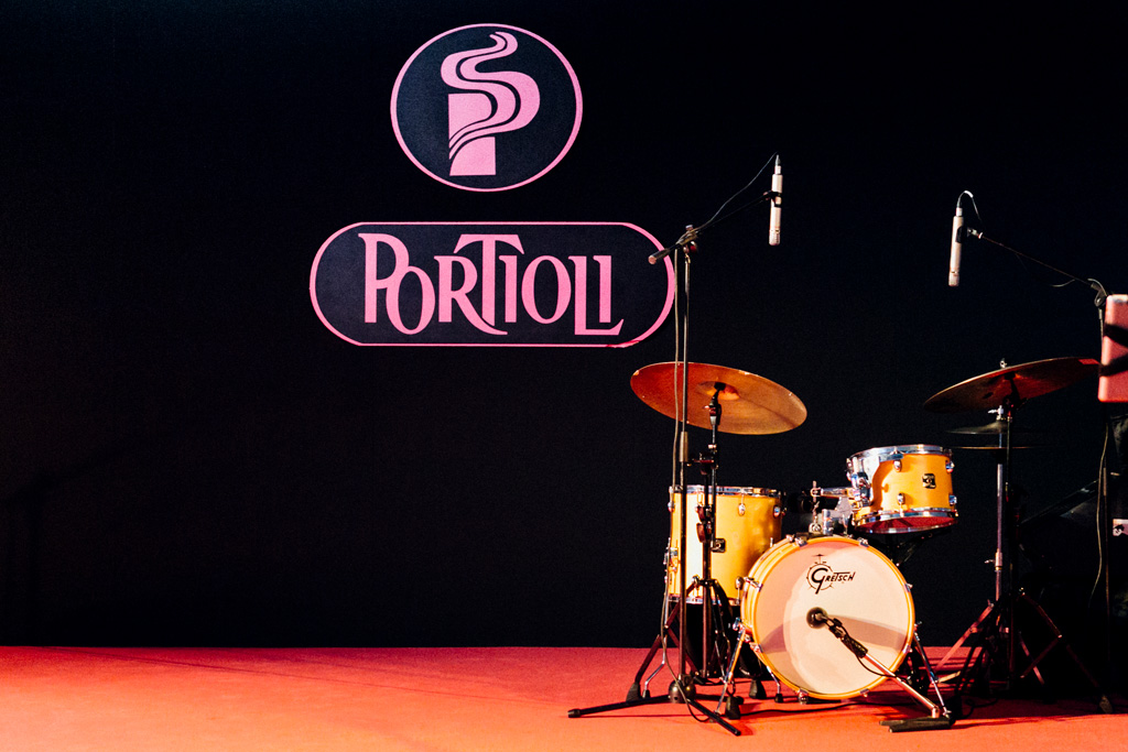 Evento Gruppo Portioli Il logo della serata di Gala firmata Portioli