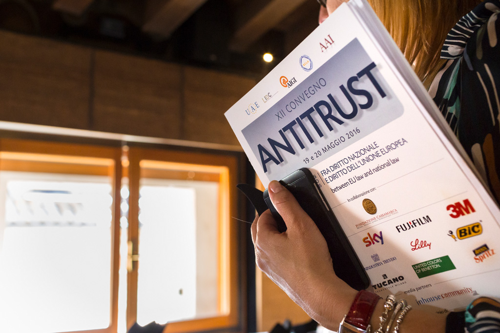 Convegno Antitrust Un dettaglio della brochure