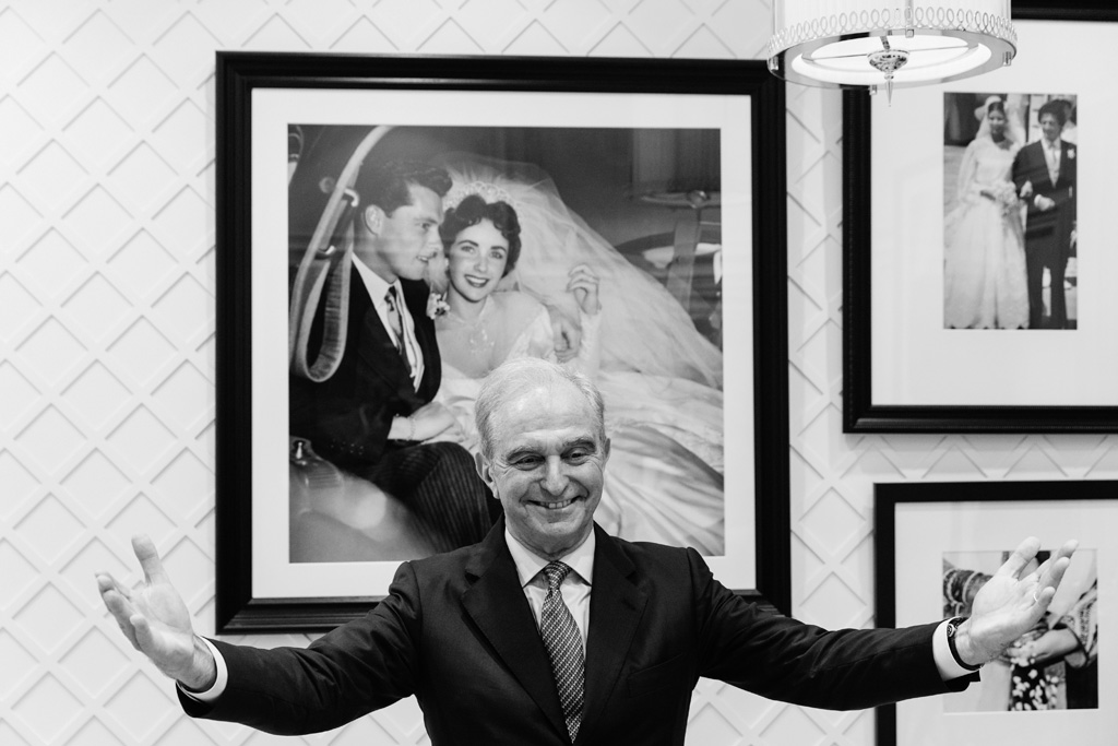 Inaugurazione Store Pronovias Il presidente dell