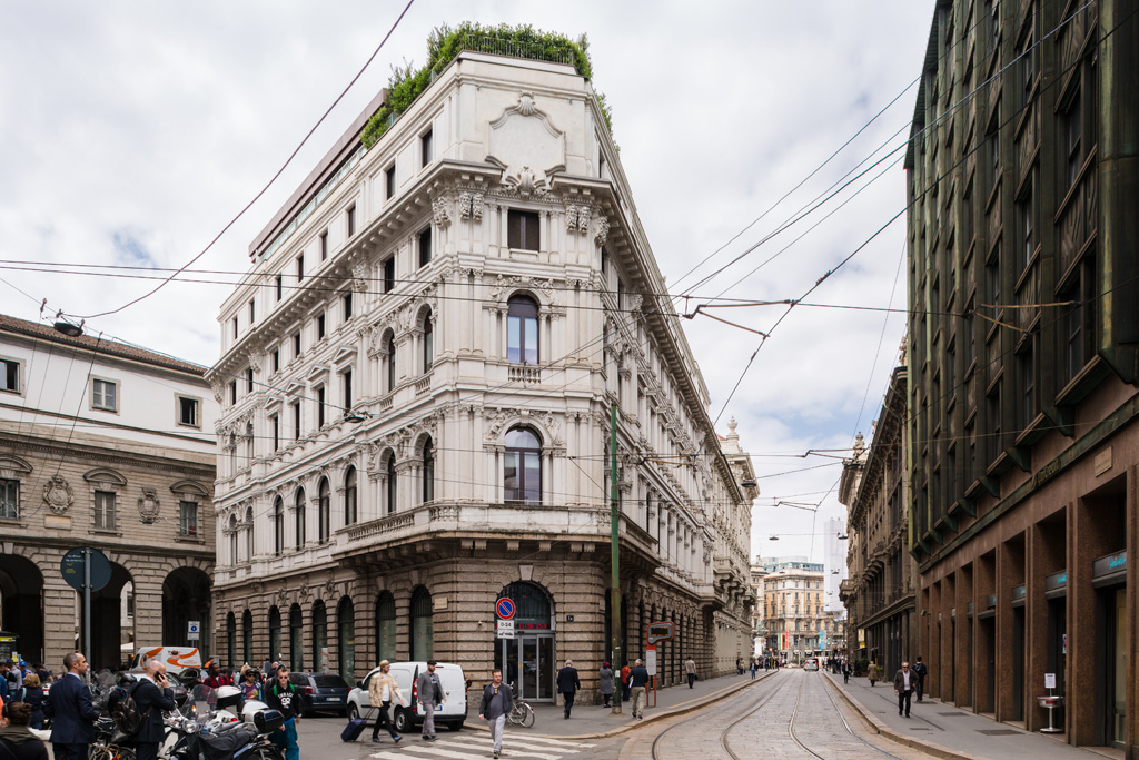 archiettura cattolica assicurazioni palazzo riandrà