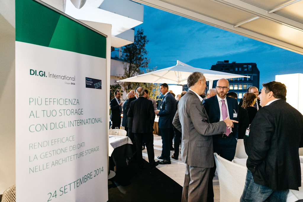 Di.Gi International Il tabellone d'ingresso dell'evento organizzato da DI. GI. International