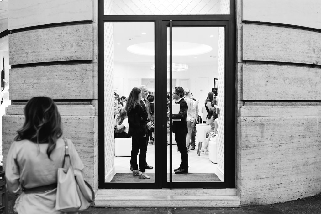 Pronovias L'ingresso della seconda apertura del negozio Pronovias in Italia