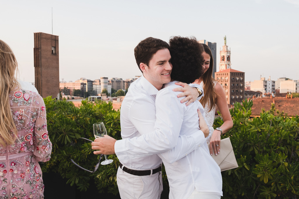 fotografo matrimonio milano ceresio festa piscina