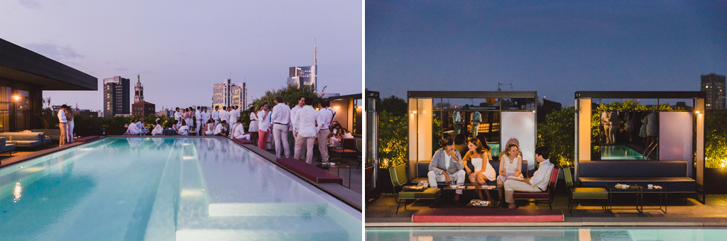 fotografo matrimonio milano ceresio festa piscina