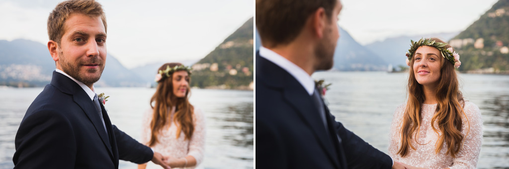 Wedding Photographer Como Lake Gli sposi sulla terrazza delle Serre Rattiflora