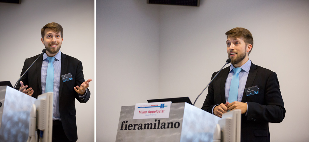 Fotografo Eventi Fiera Milano Un espositore elenca alcuni punti fondamentali per fare business con il vetro