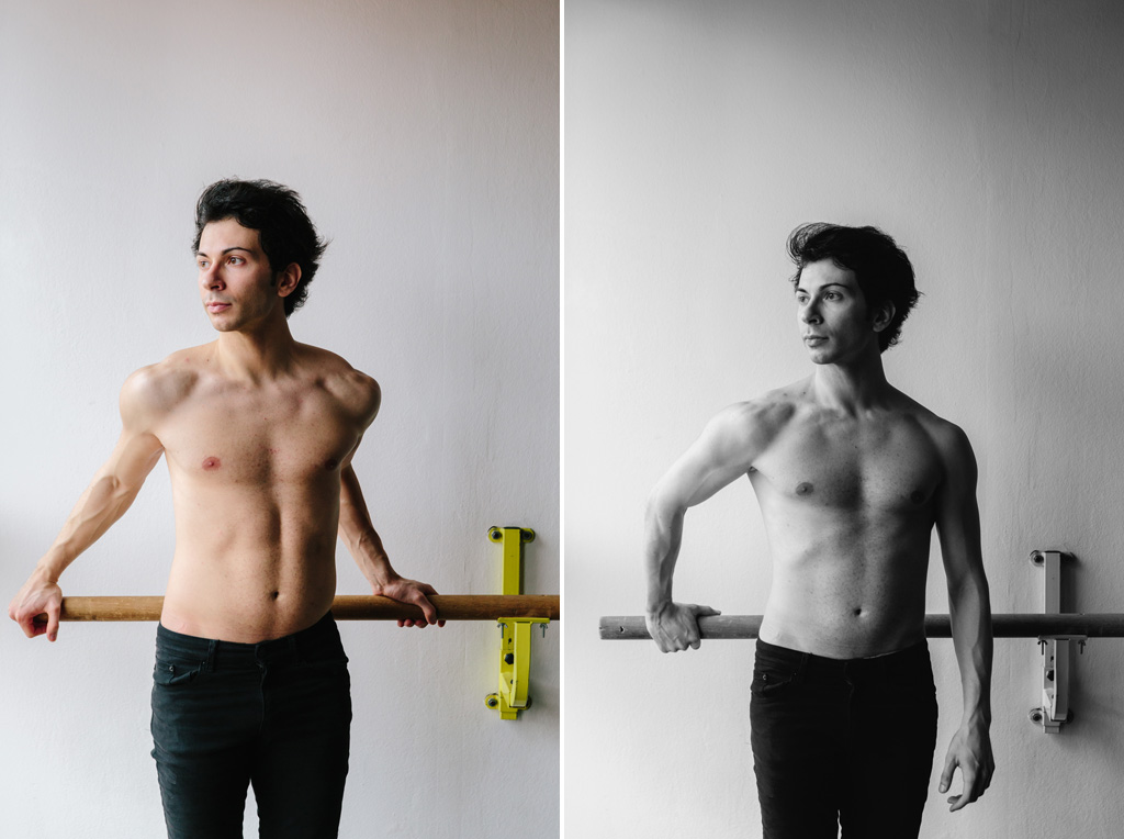 fotografo ritratto danza milano