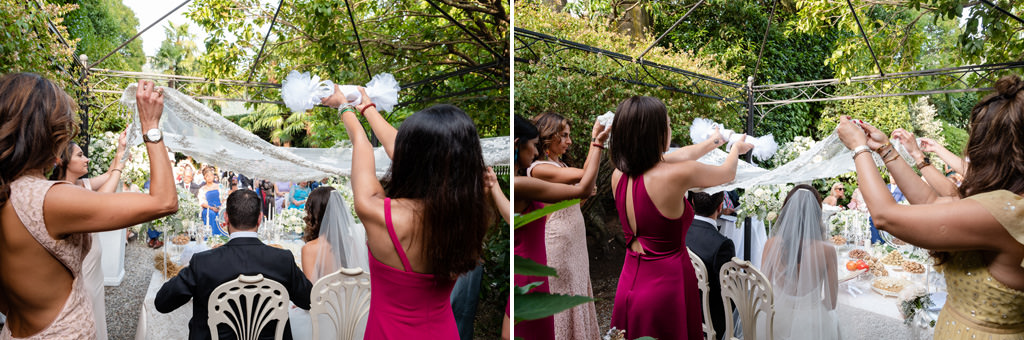 Fotografo Matrimonio Lago di Como Hilton Villa Parravicini Revel Il rito della cerimonia