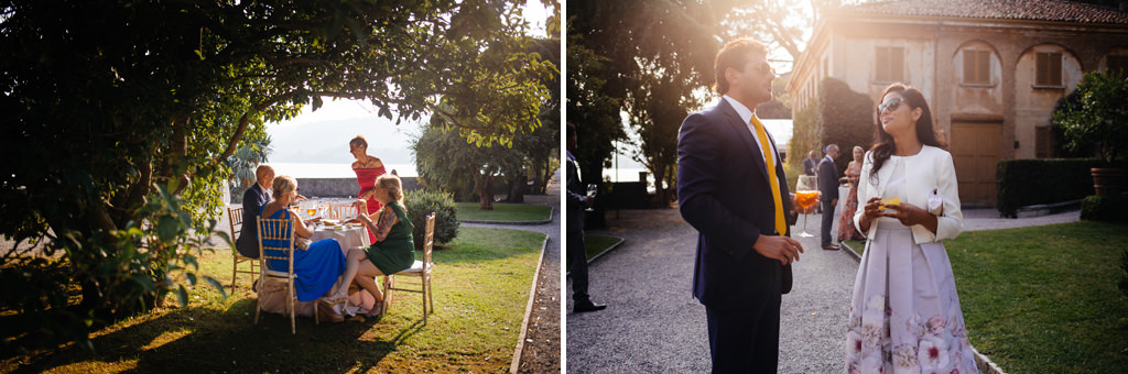 Wedding Photographer Como Lake Villa Pizzo Villa d'Este Gli invitati a Villa Pizzo