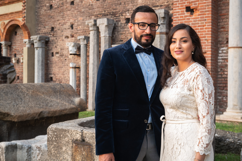 Fotografo Ritratto Coppia Matrimonio Milano Castello Sforzesco fotografo ritratto coppia matrimonio milano castello sforzesco