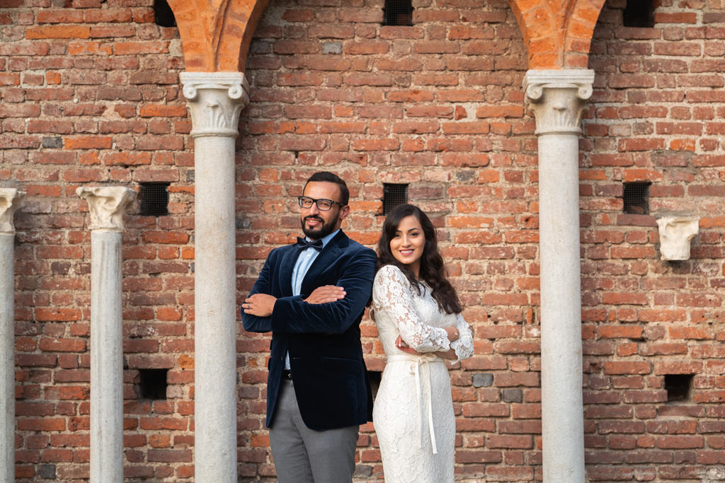 Fotografo Ritratto Coppia Matrimonio Milano Castello Sforzesco fotografo ritratto coppia matrimonio milano castello sforzesco