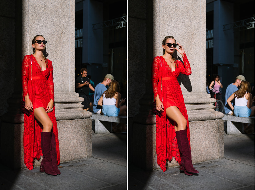fotografo ritratto moda street milano tosca blu