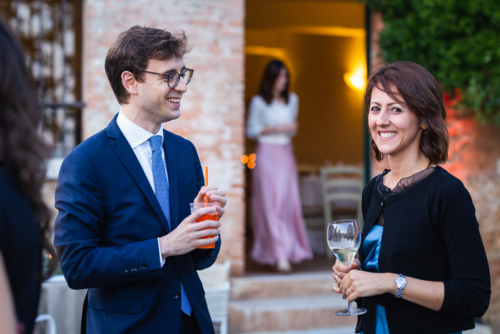 Fotografo Cena di Gala Casa Gobbato Convegno Antitrust Treviso 2 Due invitati
