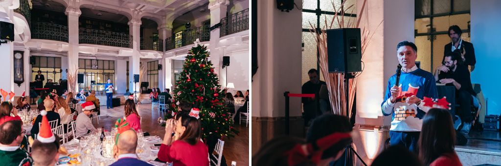 Fotografo Evento Milano Cena Aziendale Filologico Pandora Alcuni scatti del proseguimento della cena durante il discorso di
