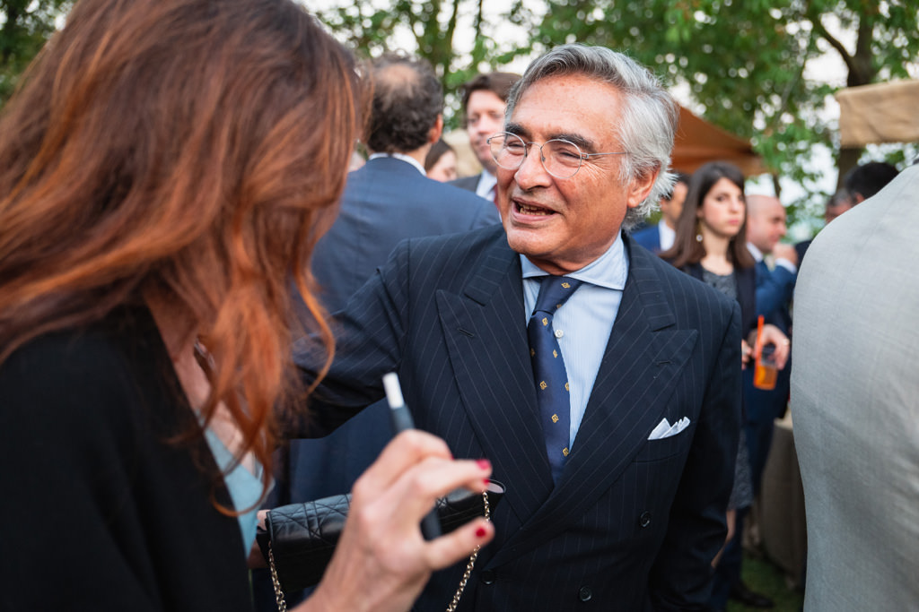 Fotografo Cena di Gala Casa Gobbato Convegno Antitrust Treviso 2 Un ritratto dell'avvocato Raffaelli durante la Cena di Gala