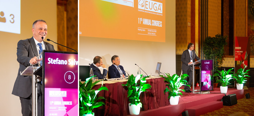 Fotografo Congresso Conferenza Milano EUGA Marriott Hotel Alcuni relatori enunciano