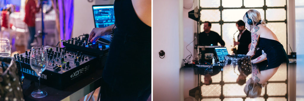 Fotografo Evento Milano Cena Aziendale Filologico Pandora Il dj anima la festa con una playlist natalizia