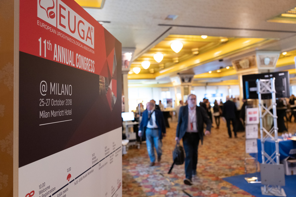 Fotografo Congresso Conferenza Milano EUGA Marriott Hotel Il tabellone pubblicitario