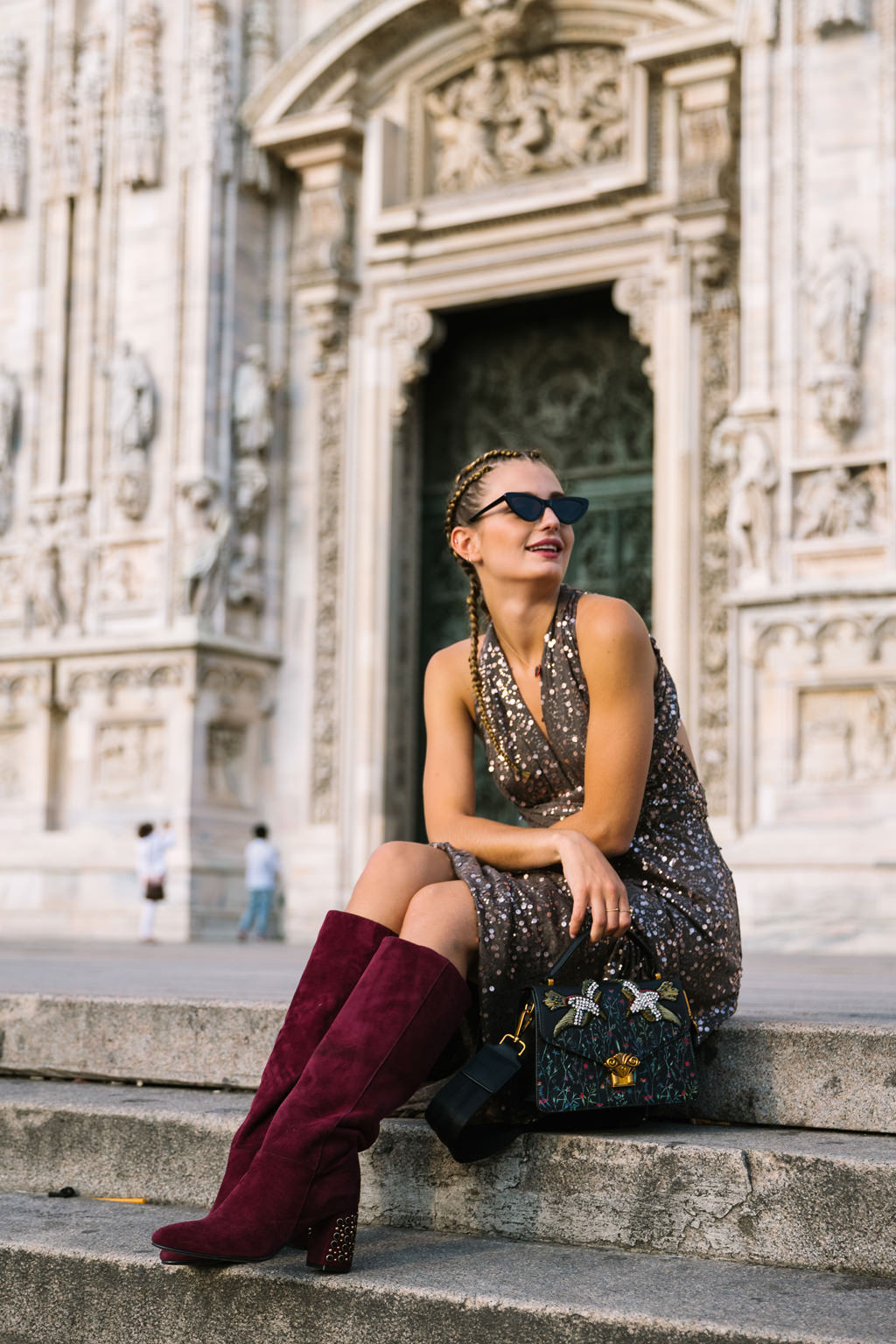 fotografo ritratto moda street milano tosca blu