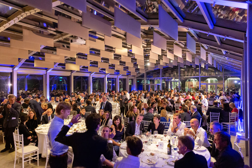 Fotografo Cena Aziendale Milano EUGA Villa Necchi Campiglio Uno scorcio della splendida location di Villa Necchi Campiglio che ospita la cena di gala dell'EUGA