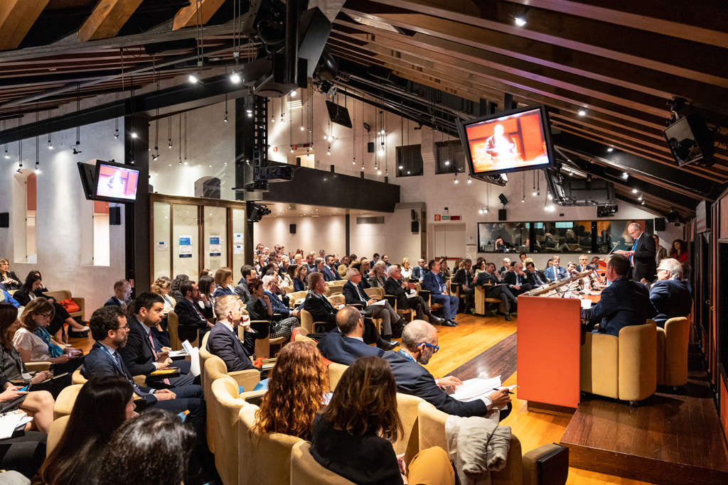 Fotografo Congresso Antitrust Treviso Casa Dei Carraresi UN'inquadratura dello svolgimento del congresso