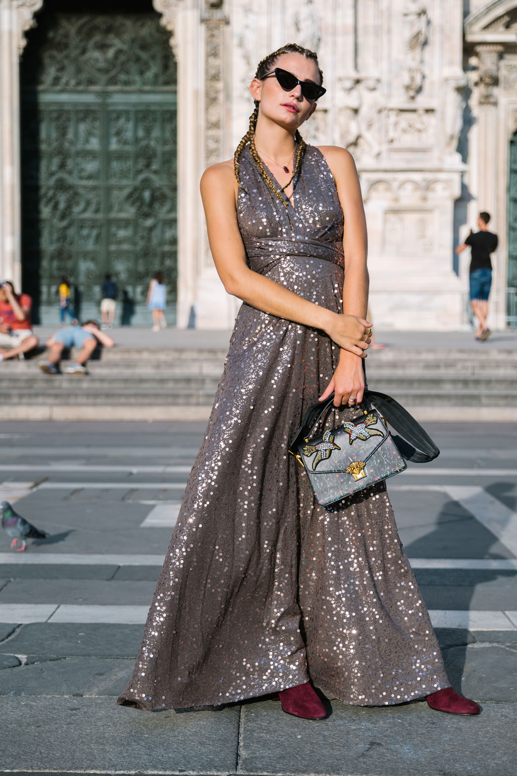fotografo ritratto moda street milano tosca blu
