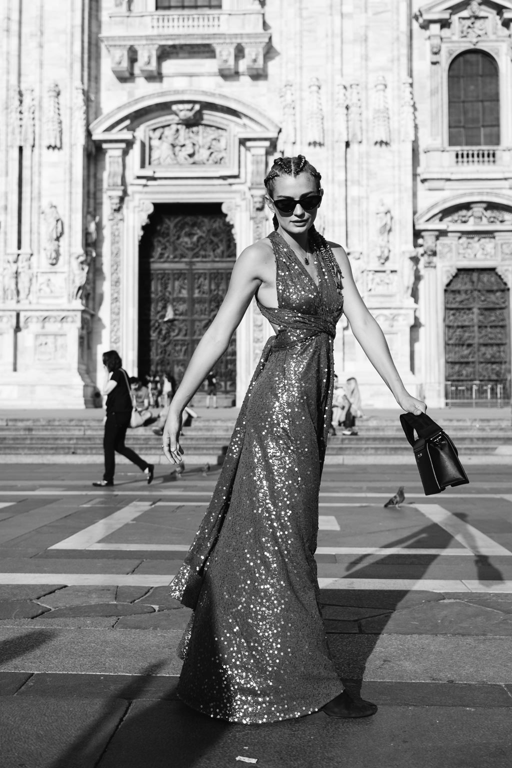 fotografo ritratto moda street milano tosca blu