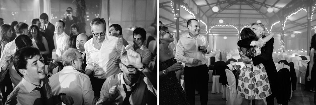 Fotografo Cena di Gala Casa Gobbato Convegno Antitrust Treviso 2 L'avvocato Alessandro Raffaelli abbraccia i partecipanti alla festa