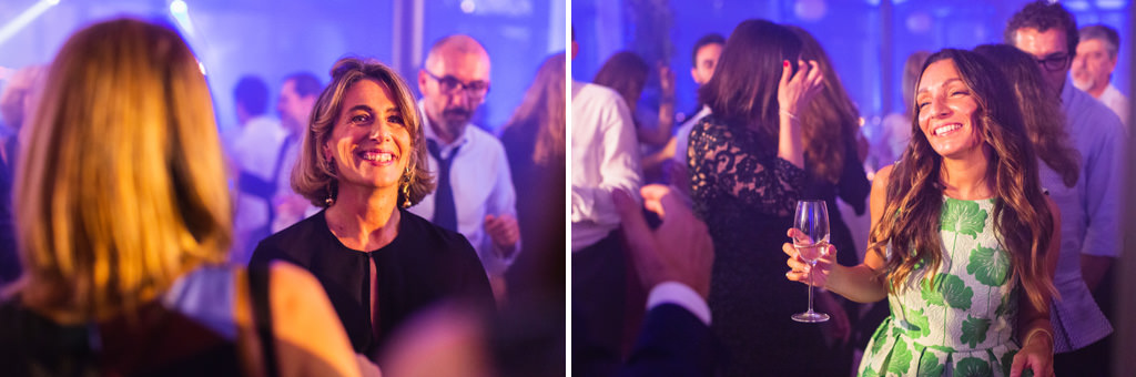 Fotografo Cena di Gala Casa Gobbato Convegno Antitrust Treviso 2 Ottavia Raffaelli danza in pista in compagnia degli ospiti