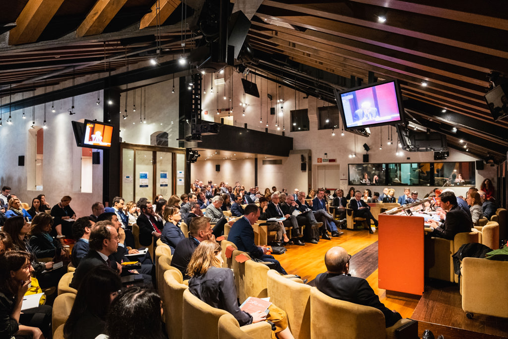 Fotografo Congresso Antitrust Treviso Casa Dei Carraresi IUn panoramica del tredicesimo convegno dell'Antitrust ripresa da Della Savia, fotografo di eventi e convegni