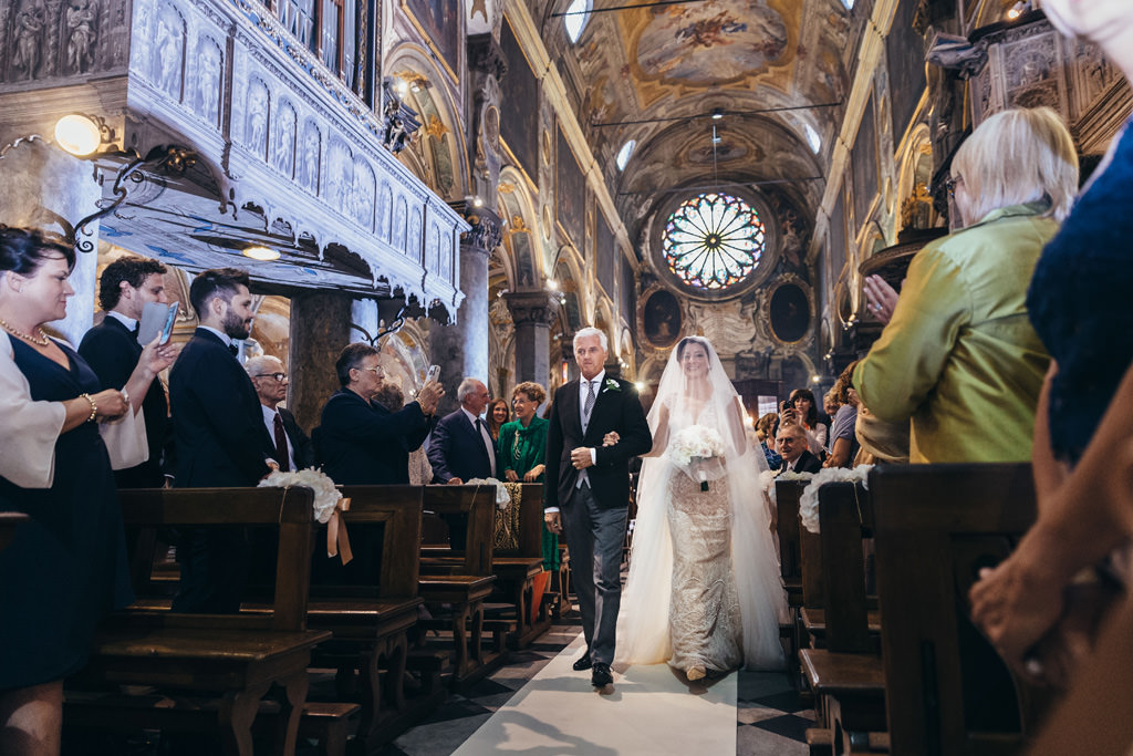Fotografo Matrimonio Milano FotoIngressoSposaconPapà MatrimonioMilano