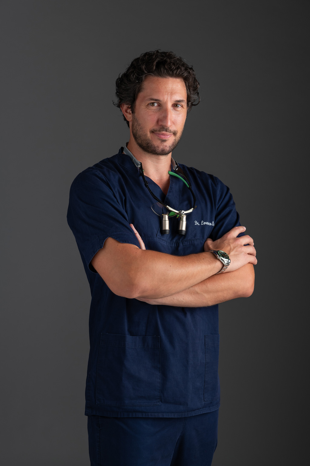 Fotografo-ritratto-aziendale-profilo-LinkedIn Ritratto di un medico