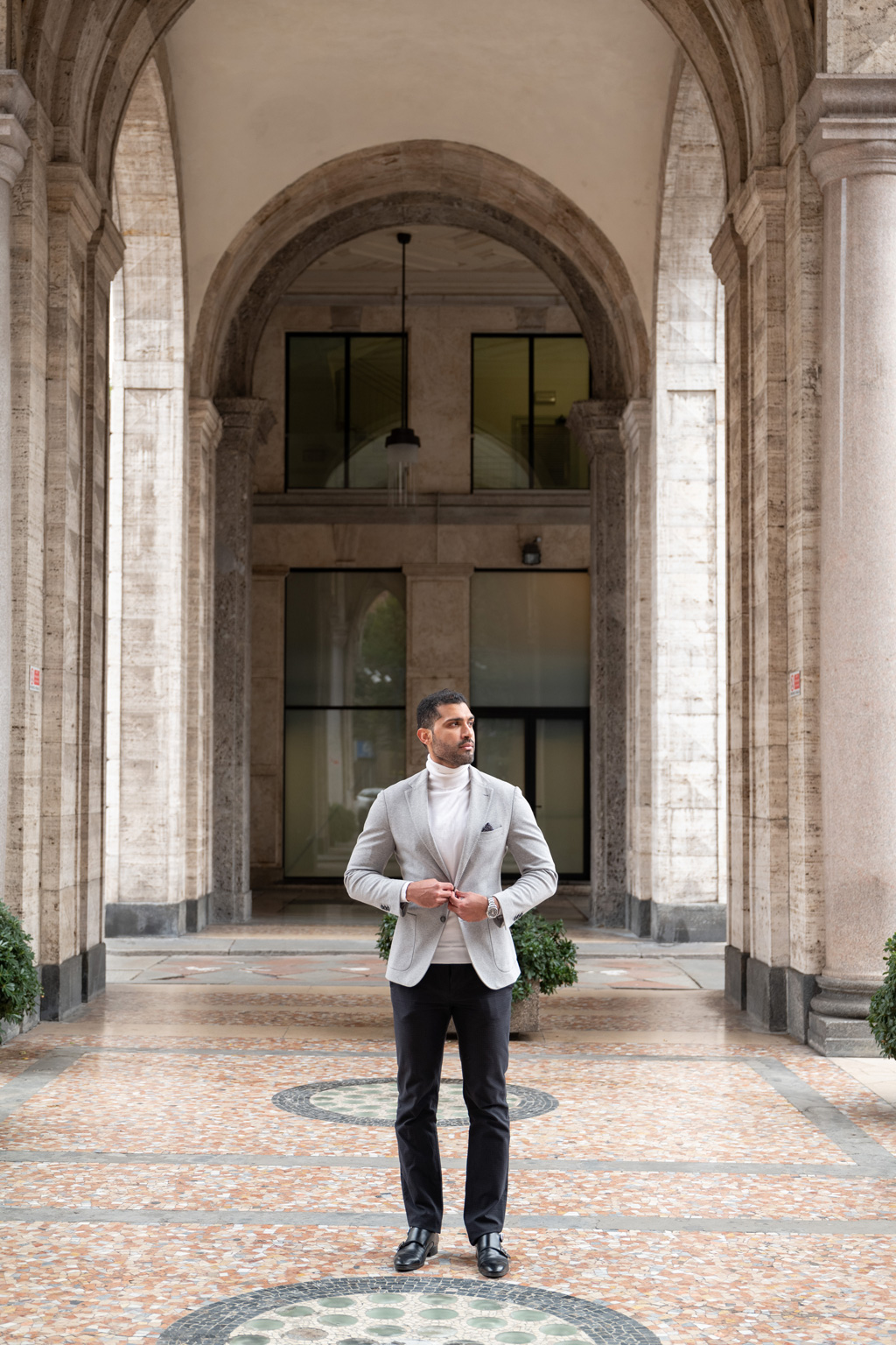 Ritratto di un ragazzo a Milano