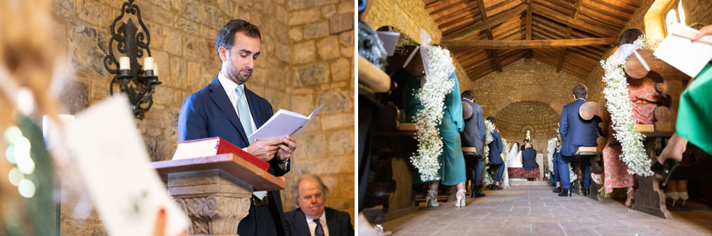 Destination Wedding Photographer Tuscany Italy Cerimonia in una chiesa in Toscana