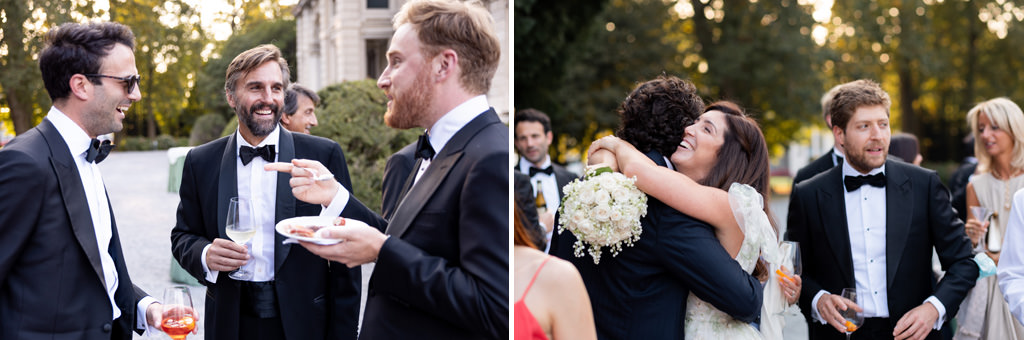 Fotografo di matrimoni a Villa Erba