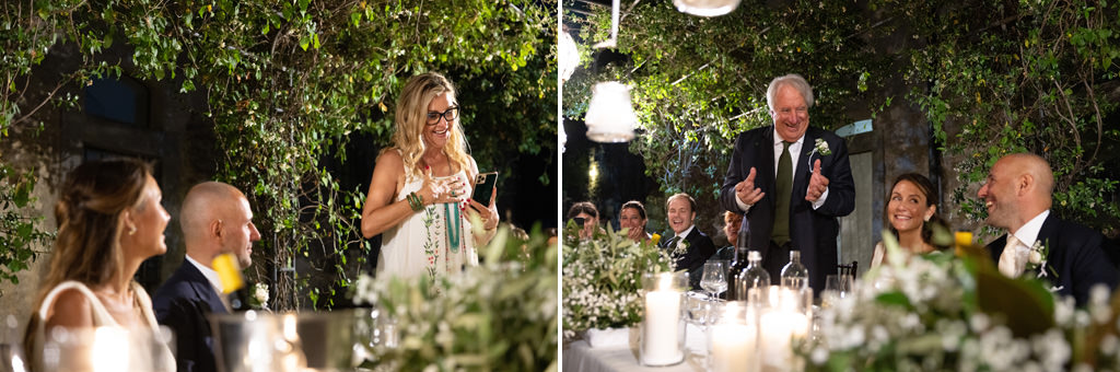 Destination Wedding Photographer Tuscany Italy Degli invitati al tavolo imperiale