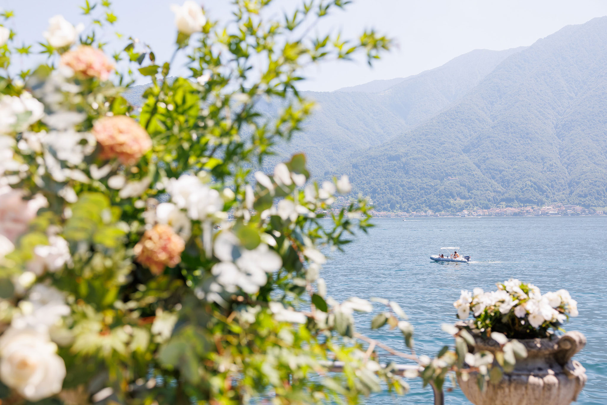 Destination Wedding Photographer Como Scenario del luogo della cerimonia