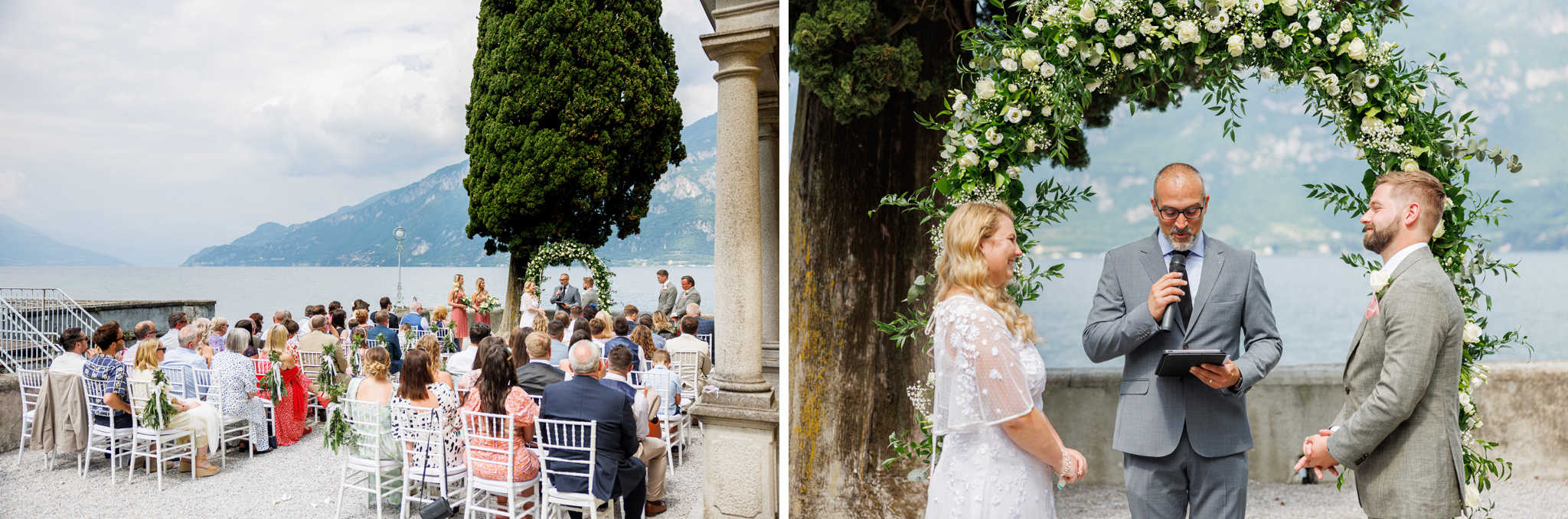 Destination Wedding Como Lake Cerimonia di matrimonio su lago di Como