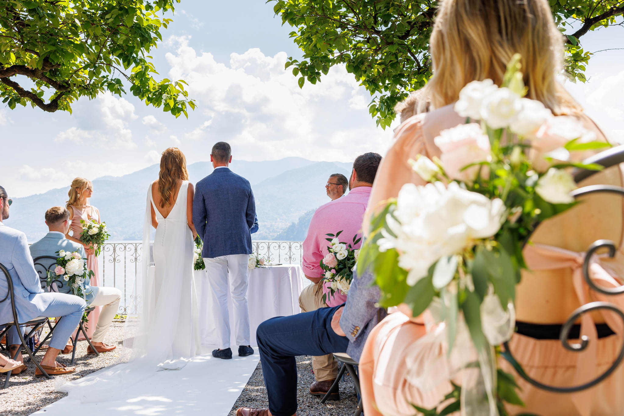 Destination Wedding Photographer Como Lake Landscape delle nozze sul lago di Como